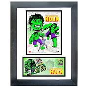 Incredible Hulk Framed Event Cover with Photo